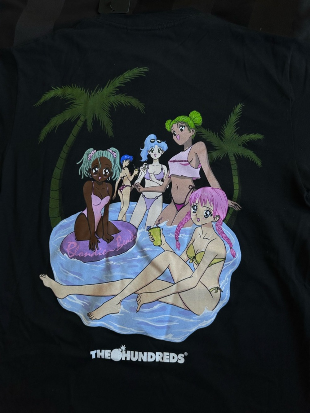 The Hundreds Black Logo Crewneck Tee -
Fantasy Beach